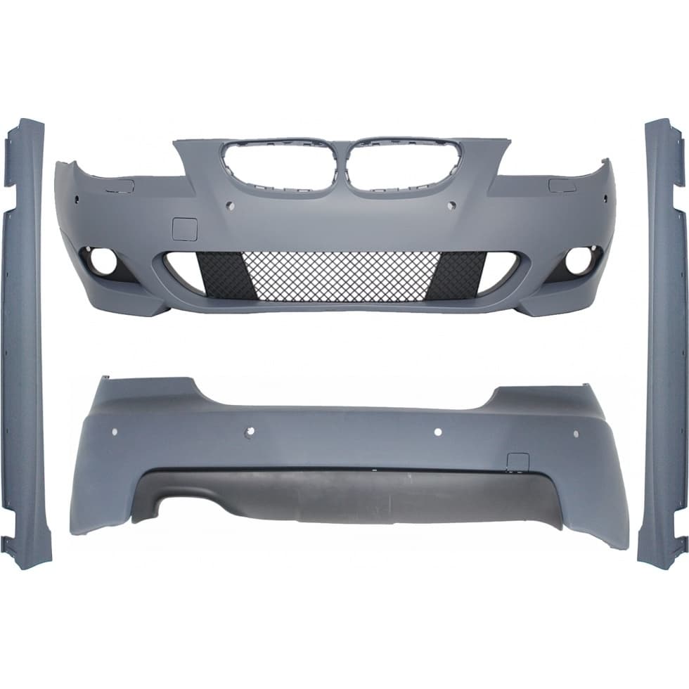 Kit Exterior  BMW Seria 5 E60 LCI (2007-2010) M-Technik Design cu PDC 18 cm
